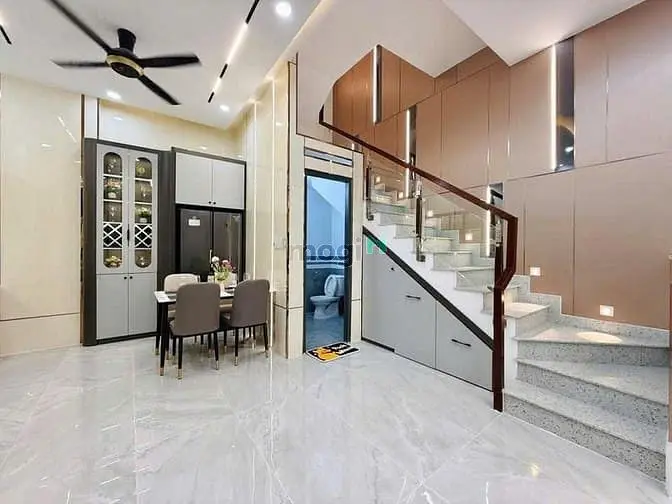 Bán Nhà Hẻm 3,5M Đường Thống Nhất,P.16, 5,5 X 11, 4 Tầng Giá 5.9 Tỷ Tl