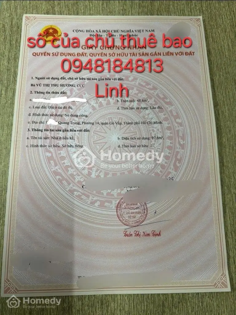 Bán Nhà Gò Vấp