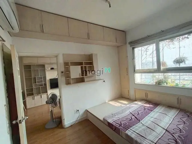 Chung Cư 590 Cmt8, P11, Q3: 1P Ngủ, Ban Công, 50M2, 6Tr5/Tháng