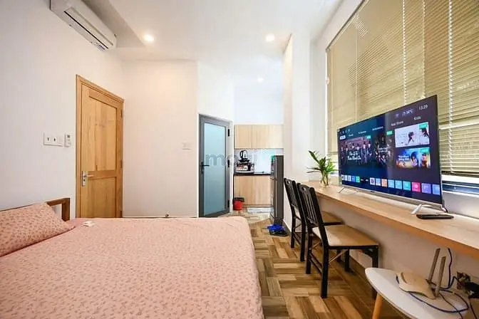 Căn Hộ 1Pn Cao Cấp Hiện Đại Full Nt Gần Masteri An Phú, Quận 2.
