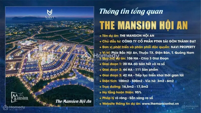 Bán Đất Nền Liền Kề Dự Án - Gần Phố Cổ Hội An - Gần Biển Giá Chỉ Từ 16,2 Triệu/1M2