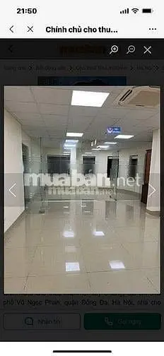 Chính Chủ Cho Thuê Tầng 2 Tòa Nhà 8 Tầng Xây Mới Có Thang Máy