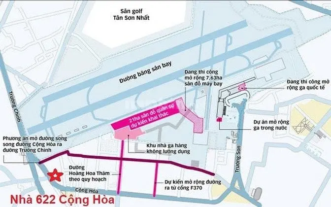 Bán Nhà Mt Đường 10M, Cộng Hòa, P13, Tân Bình, 77M2, Giá Rẻ 9,8Ty