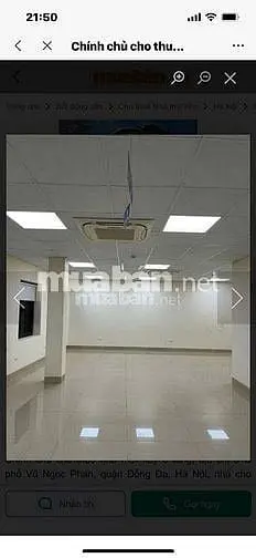 Chính Chủ Cho Thuê Tầng 2 Tòa Nhà 8 Tầng Xây Mới Có Thang Máy