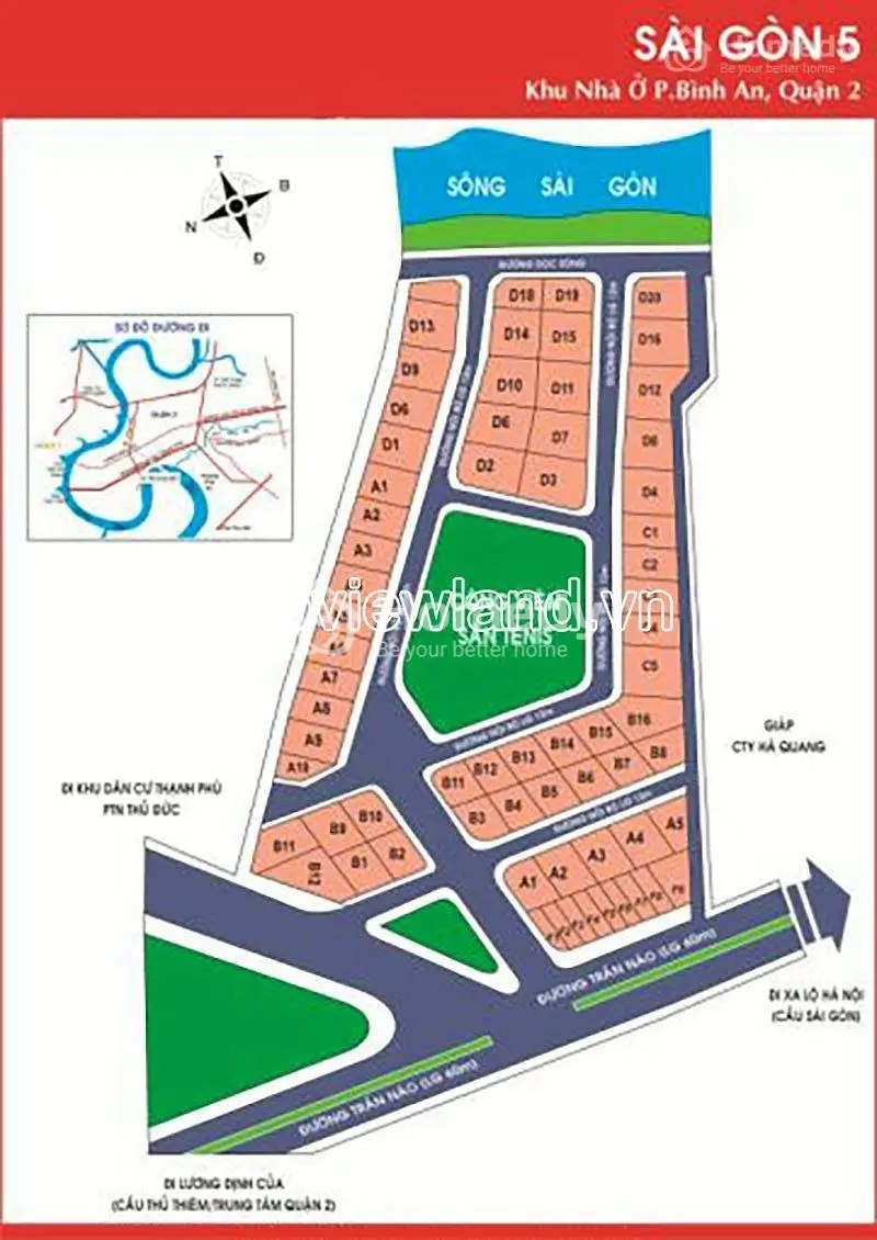 Biệt Thự Rivermark Trần Não Cần Bán Gấp, 360M² Đất Góc, Giá Tốt 112 Tỷ