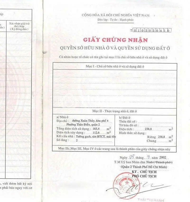 Bán Nhà Mặt Phố Thảo Điền, 238,8M², Mặt Tiền Xuân Thủy Hiếm, Giá Chỉ 66.8 Tỷ