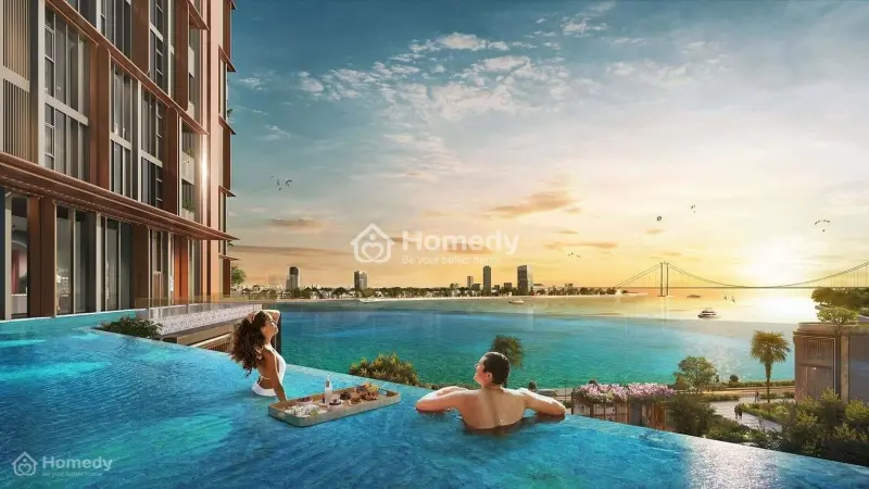 Độc Quyền Căn 2 Pn View Sông Cực Đẹp Masteri Rivera Đà Nẵng - Chiết Khấu 18% - Lãi 0 Đồng