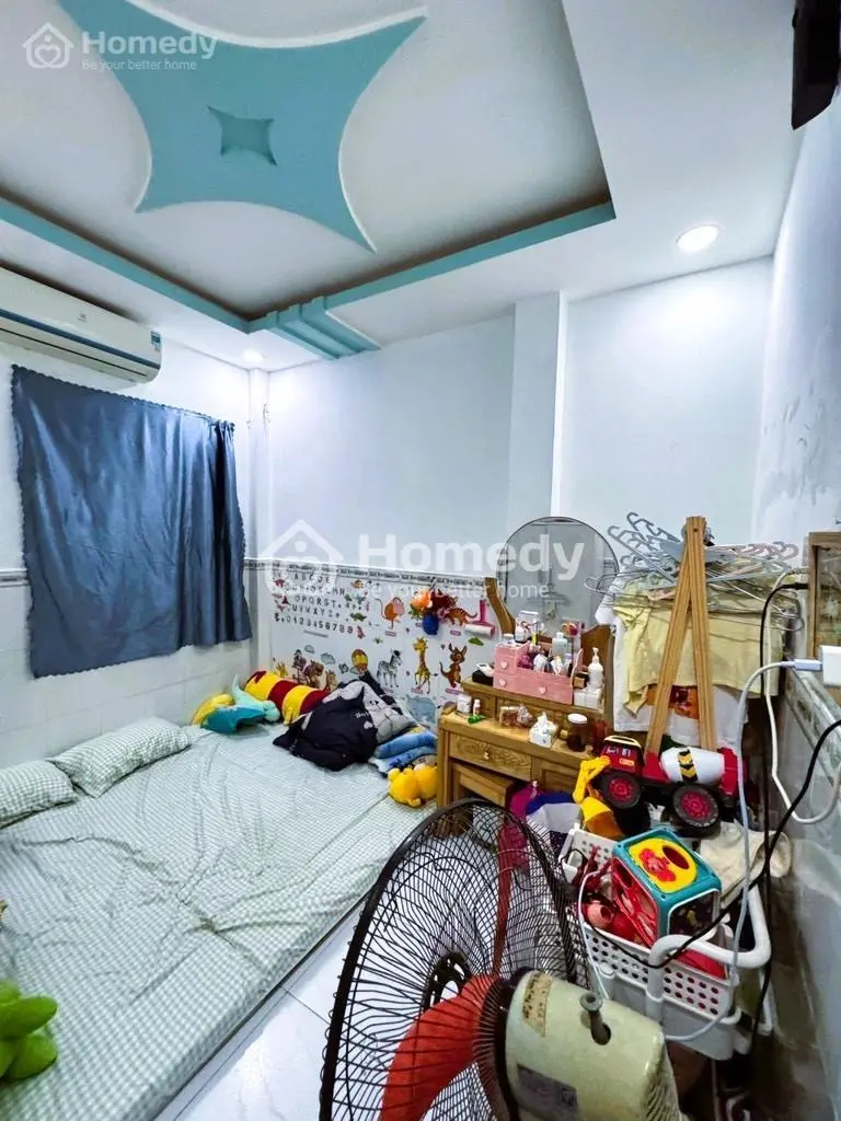 Bán Nhà Bình Hưng Hòa A Bình Tân, Gần Trường Bình Long – Sát Aeon Tân Phú – Nhà 4 Tầng Đẹp, 5Pn –