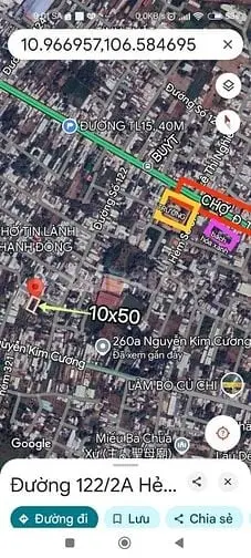10X49, 100M Thổ, Giá Sốc, Tân Thạnh Đông Củ Chi ,Chợ, Trường 100M,Dchh