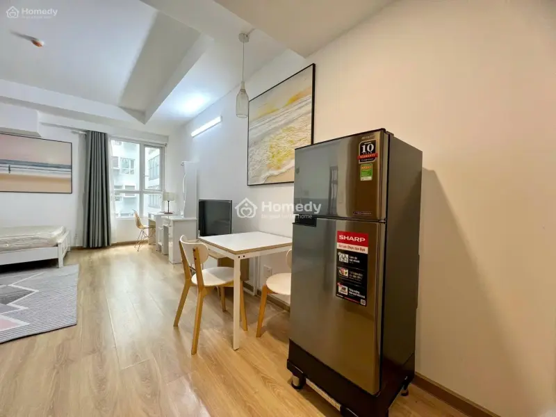 Quận 10 Studio Y Hình 12 Triệu - Charmington 181 Cao Thắng, Vào Liền Được, Nhà Đẹp Khoá Cửa Vân Tay