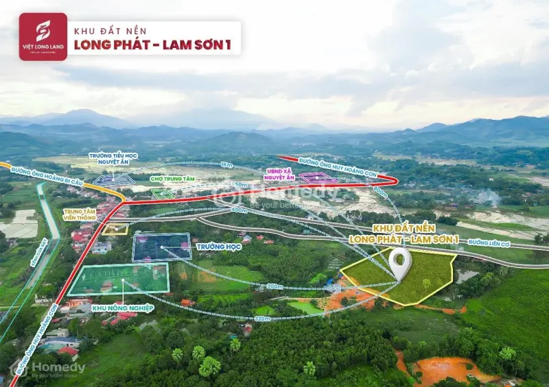 Đất Nền Ven Khu Công Nghiệp Tại Ngọc Lặc, Pháp Lý Sổ Đỏ, An Tâm Đầu Tư Giá Chỉ 151Tr/104,5M2