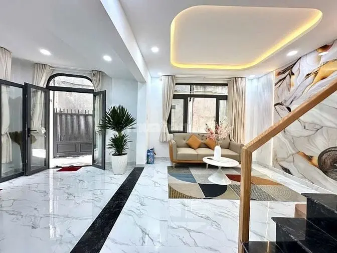 ⭐️Nhà 2 Lầu Tuyệt Đẹp Cao Cấp Góc 2 Mặt Hẻm Nguyễn Kiệm, P4, Q.phú Nhu