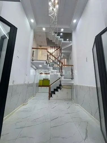 Nhà Đúc 4 Tấm, Hẻm Xe Hơi Đường Ao Đôi
