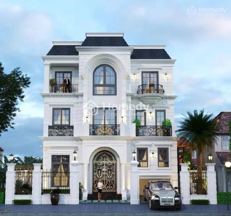 Bán Gấp Biệt Thự 4 Tầng 2 Mặt Tiền Khu Nam Thông 1 Quận 7 Full Nội Thất