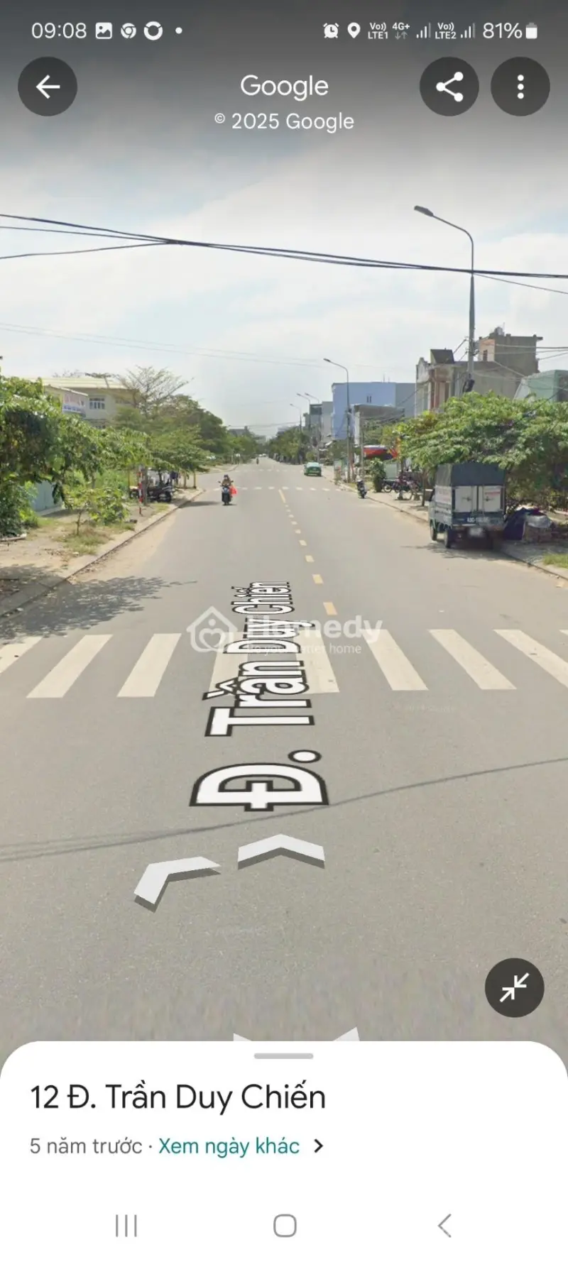 Bán Lô 164M2 Đường 10M5, Trần Duy Chiến, Sơn Trà, Đà Nẵng. Giá 12.2 Tỷ