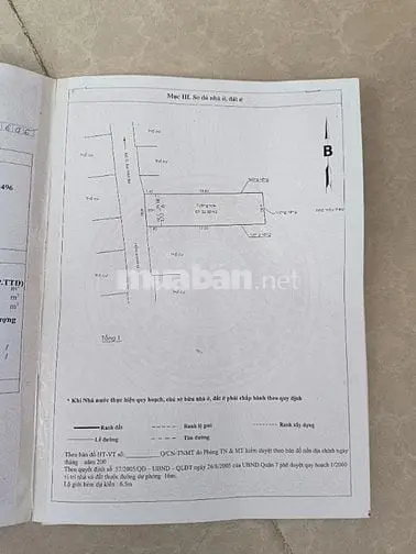 Nhà Cấp 4 Bùi Văn Ba, Dt 4X15M