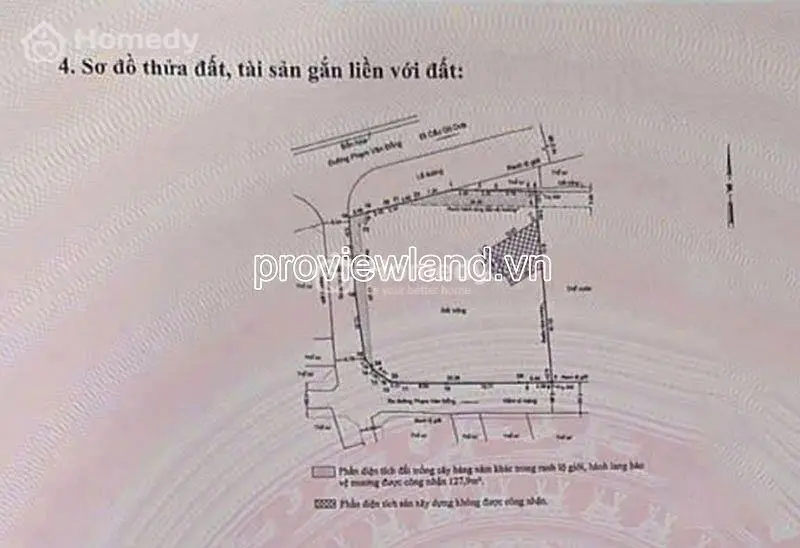 Bán Đất 3 Mặt Tiền Phạm Văn Đồng, 1.300M², Vị Trí Đắc Địa, Giá Chỉ 185 Tỷ