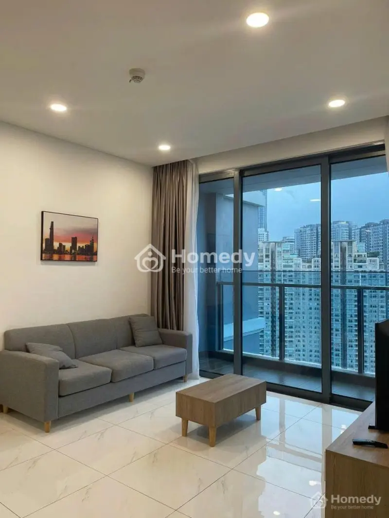 Cho Thuê Sunwal Pearl 2 Phòng Ngủ View Sông, Nội Thất Đầy Đủ