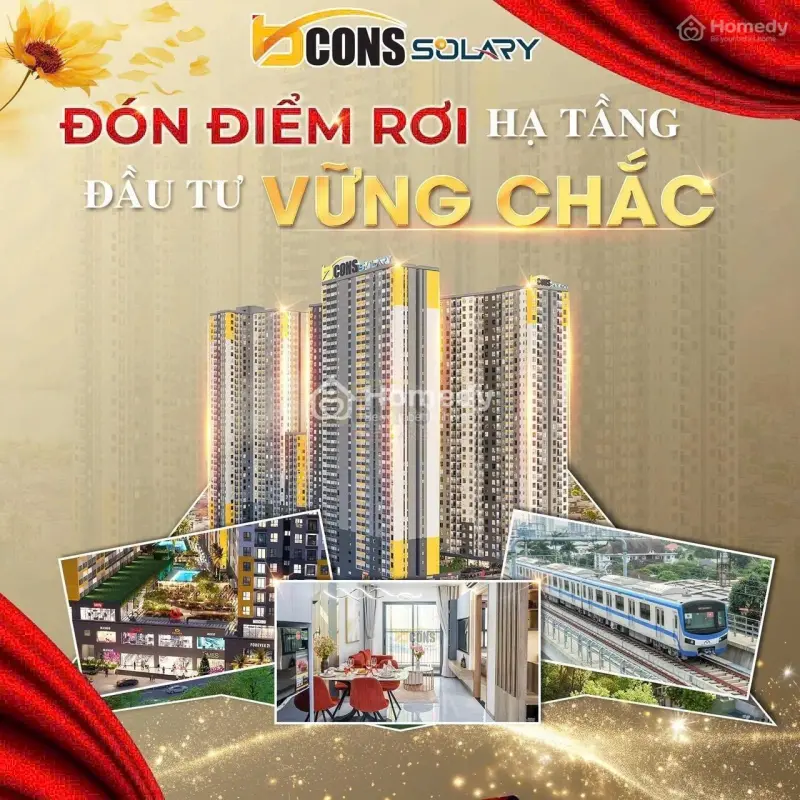 Bcons Solary Căn Hộ 2Pn Giá Chỉ 1Tỷ5 Chỉ Có Tại Bcons Homes