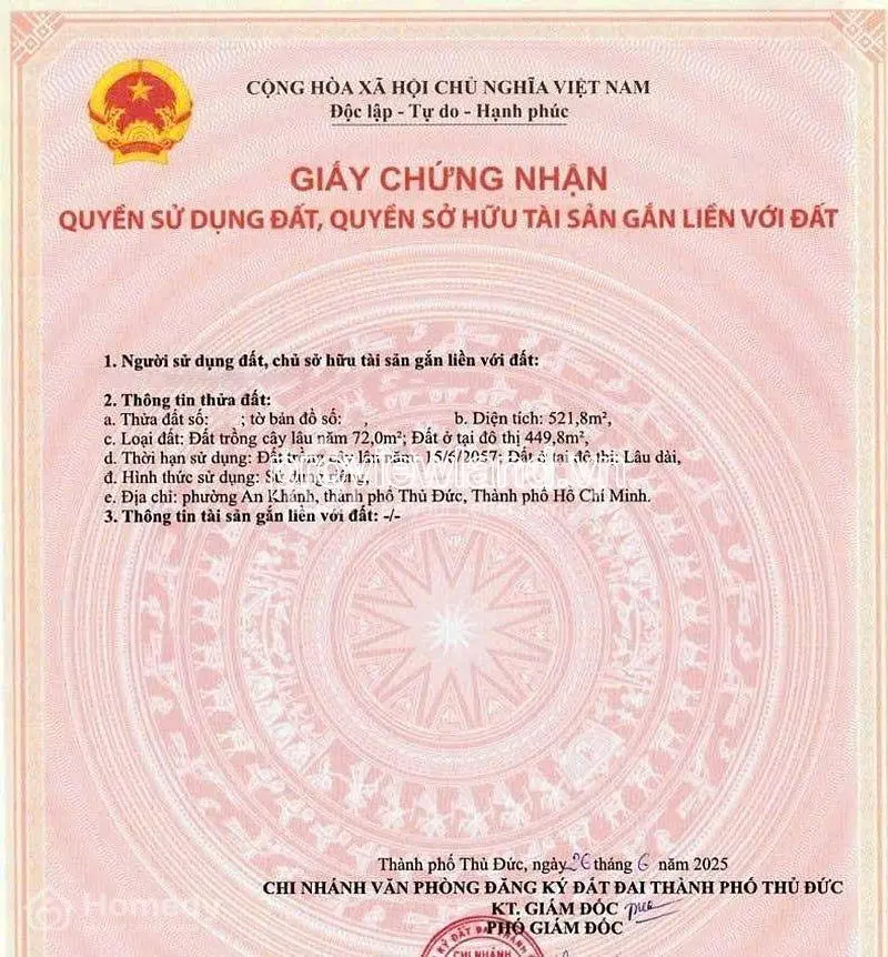 Bán Đất Lớn Khu Trần Não, 722,7M², Gần Chợ Đo Đạc, Tiện Xây Tòa Nhà Văn Phòng, Giá Chỉ 270 Triệu/M²