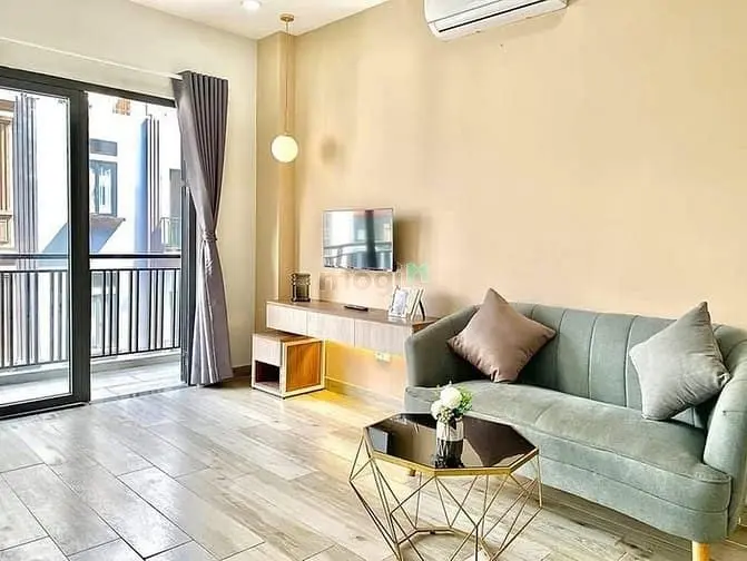 Studio Rộng 30M2 - Ban Công - Full Nội Thất