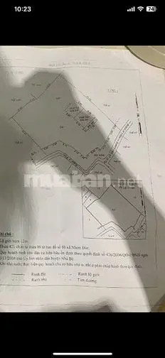 Bán Lô Đất Đường Lê Văn Lương Nhơn Đức 1500 M2 Thổ Cư 26.8 Ty