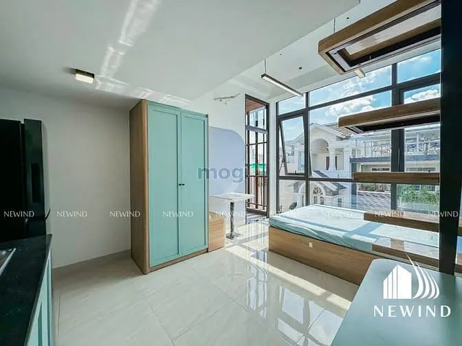 Tt Quận 7 Cho Thuê Duplex, Stu Ban Công, Cửa Sổ, 45M2, Gần Lotte, Tdtu