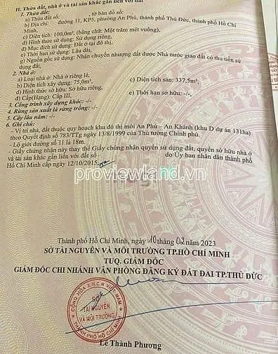 Bán Toà Nhà Đường Số 11, An Phú An Khánh, 5X20M, 4 Tầng, 9 P, 32 Tỷ