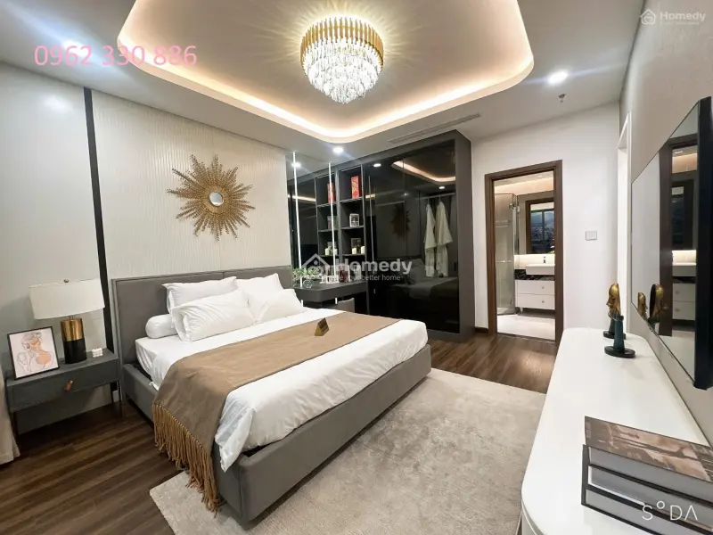 Bán Căn 2 Ngủ Full Smart Home Lumia Cao Cấp - Hoàng Huy Commerce Toà Rose