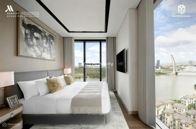 Bán Căn 1Pn - 63M2 Full Nội Thất Giá 20 Tỷ - Grand Marina Saigon
