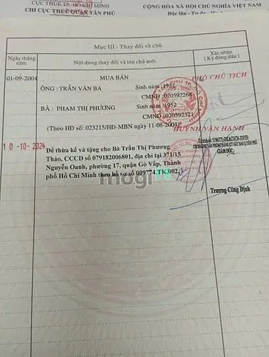 Bán Nhà Nát Lê Trọng Tấn, Hẻm Xe Hơi 32 Nguyễn Sáng, Tây Thạnh