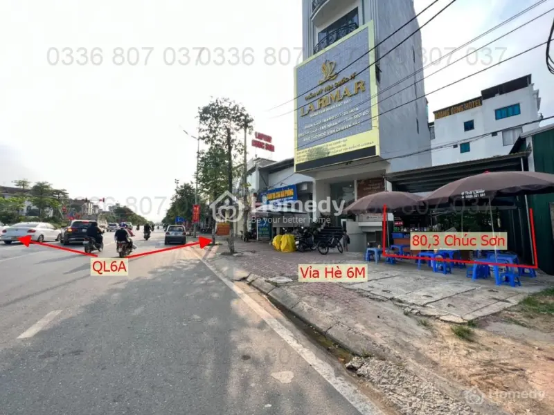 Bán Đất Thị Trấn Chúc Sơn Mặt Đường Kinh Doanh Ql6A Ngay Trung Tâm Hành Chính Huyện Chương Mỹ