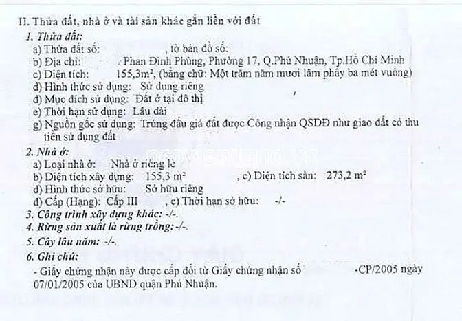 Bán Nhà Trung Tâm Phú Nhuận, 2 Mt Phan Đình Phùng, 155M², 3 Tầng