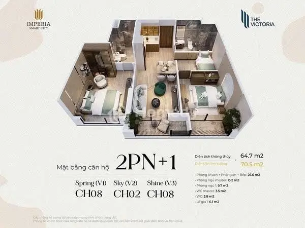 Giỏ Hàng Giá Sát Sạt Imperia Sola Park. 3.1 Tỷ Căn 1+; 4.8 Tỷ Căn 3Pn Bao Phí!!