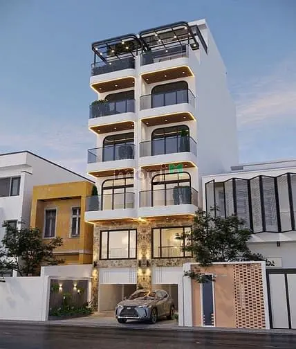 Bán Nhà Nguyễn Lam, 6 Tầng Thang Máy, Gara Oto, Dt 70M2 - 14.X Tỷ