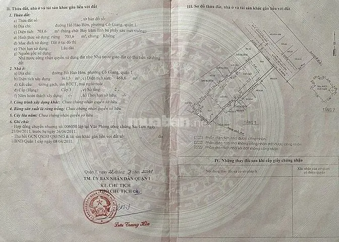 Bán Nhà Quận 1, Mặt Tiền Hồ Hảo Hớn, Gần Bến Thành, 800M2, Ngang 12M