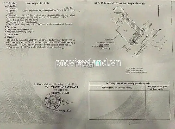Nhà Mặt Tiền Nguyễn Thị Minh Khai, Q1, 2 Tầng, Dt 580M2, Giá 430 Tỷ