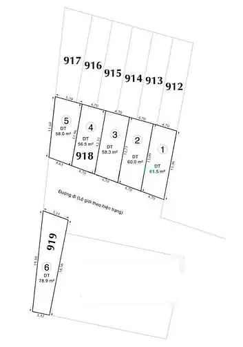 Đất Phân Lô Đẹp - Nguyễn Văn Quá, Quận 12 - Sổ Hồng Riêng, 4,6 Tỷ