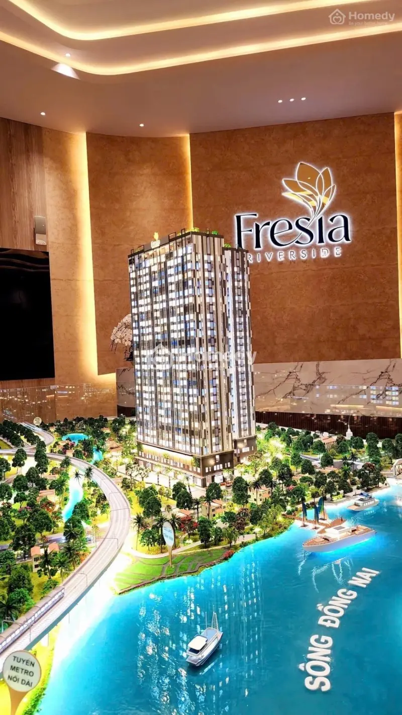 Chỉ Cần Thanh Toán 500 Triệu Sở Hữu Căn Hộ Fresia Riverside P. Biên Hòa Ngay Aeon Mall Biên Hòa