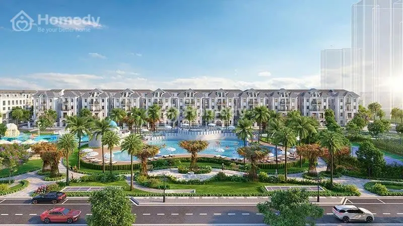 Chỉ 536Tr Sở Hữu Ngay Nhà Phố 3.5 Tầng Dự Án Vinhomes Green City Phái Tây Bắc Tp.hcm