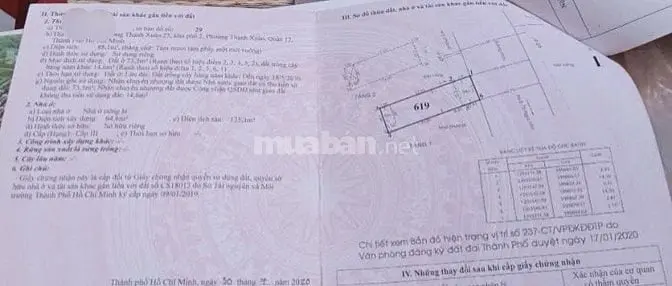Nhà Bán Thạnh Xuân 25. Giá: (7 Tỷ)