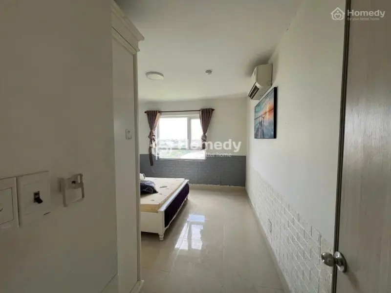 Chung Cư Sunny Plaza, Phạm Văn Đồng, Gv: 75M2, 2P Ngủ, Ban Công, 12Triệu