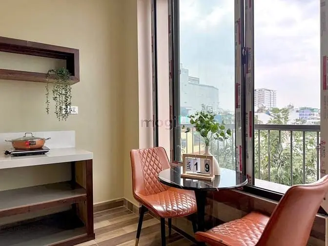 Studio Ban Công, Full Nội Thất, Mới 100%, Gần Lotte, Tdtu, Rmit, Q1,4