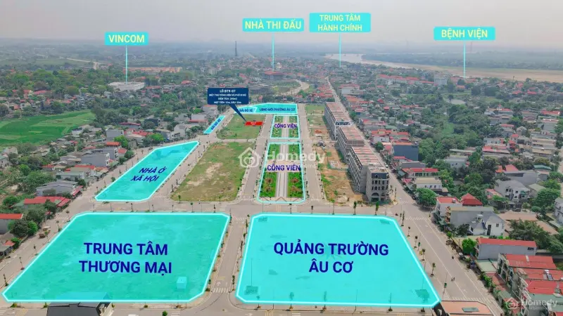 Bán 02 Căn Đất Nền Đẹp Tại Kđt Âu Cơ Park City