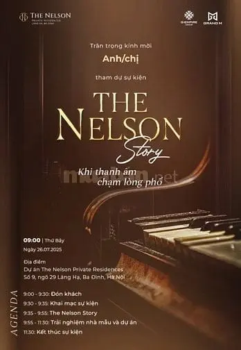 Căn Hộ Hạng Sang The Nelson 29 Láng Hạ