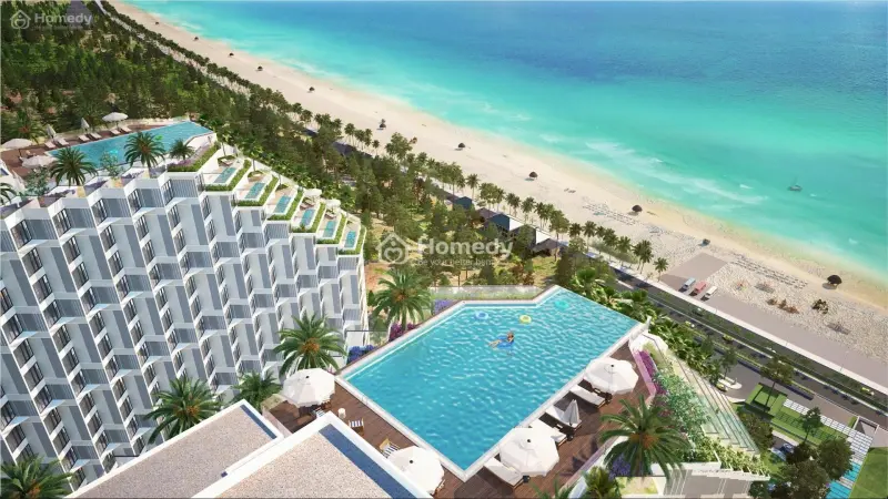 Ngộp Tiền - Bán Rẻ Căn Hộ 2Pn (54,71M2) Tòa Ruby Trực Diện Biển Tầng Cao