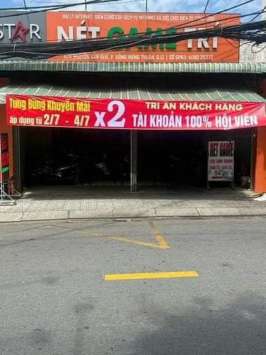 Sang Tiệm Net Giá Rẻ Mặt Tiền Nguyễn Văn Quá Quận 12 !