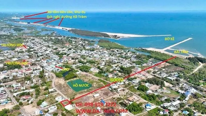 Bán Đất Lộc An - Hồ Lồ, 5,6 Tỷ, 485M2, Mặt Tiền 20M, Pháp Lý Đầy Đủ