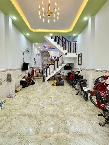 Bán Gấp Nhà Mặt Tiền Chợ Gò Vấp 93M Đúc 2 Lầu Lý Thường Kip 4Q Gò Vấp