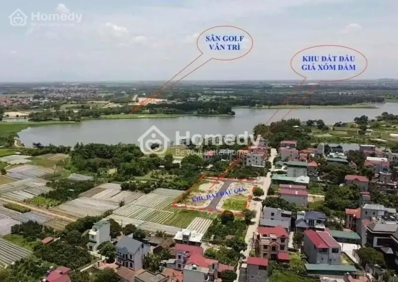 ✅ Bán Đất Đấu Giá Xóm Đầm - 99M - Cạnh Đầm Vân Trì